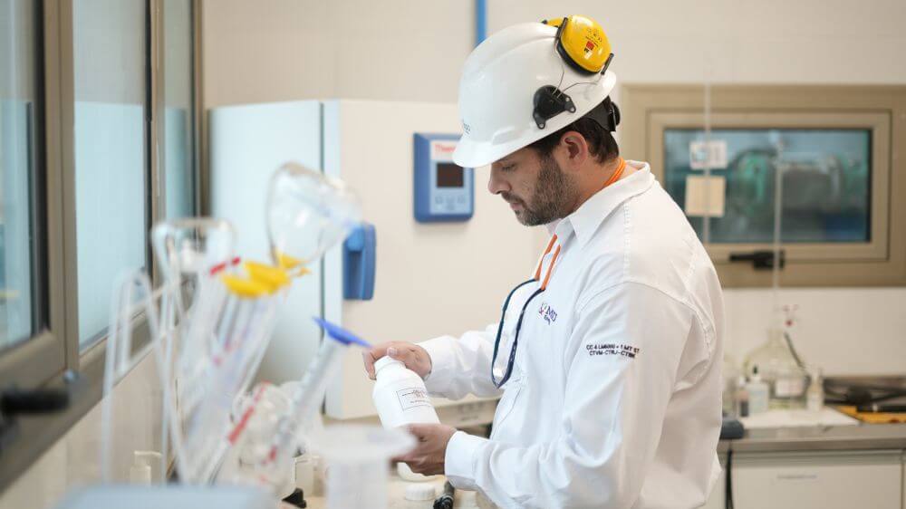 Profesional en laboratorio